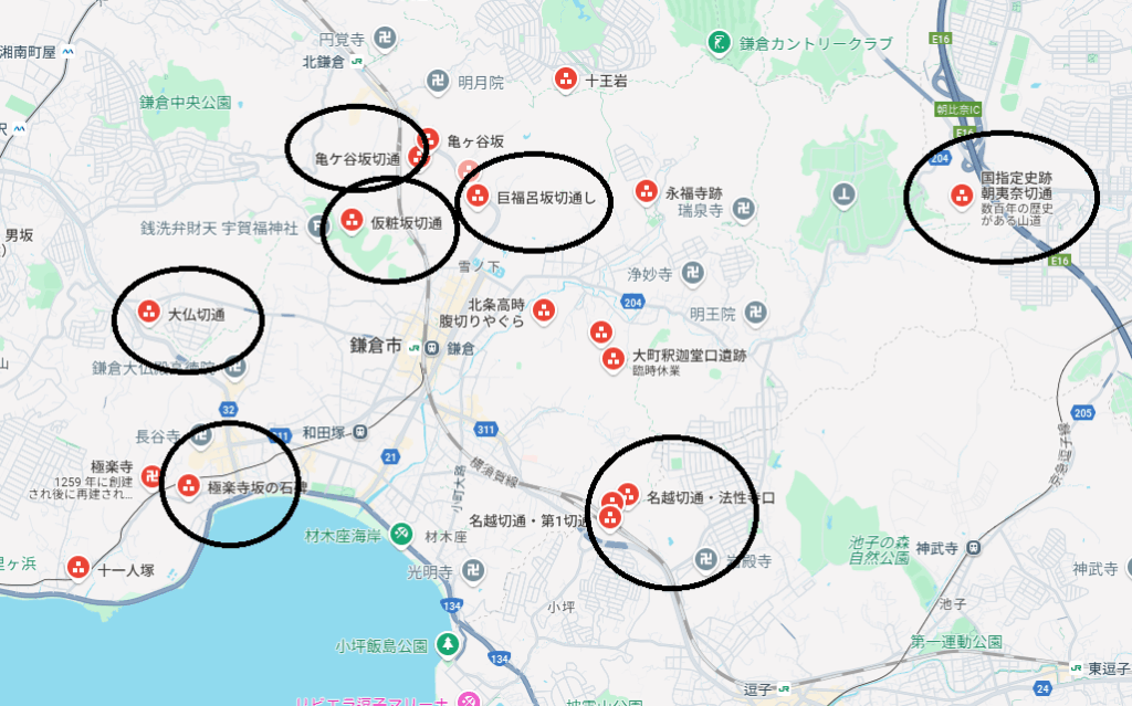 鎌倉七口とは?中世の鎌倉を外部とつなぐ「切通し」の今