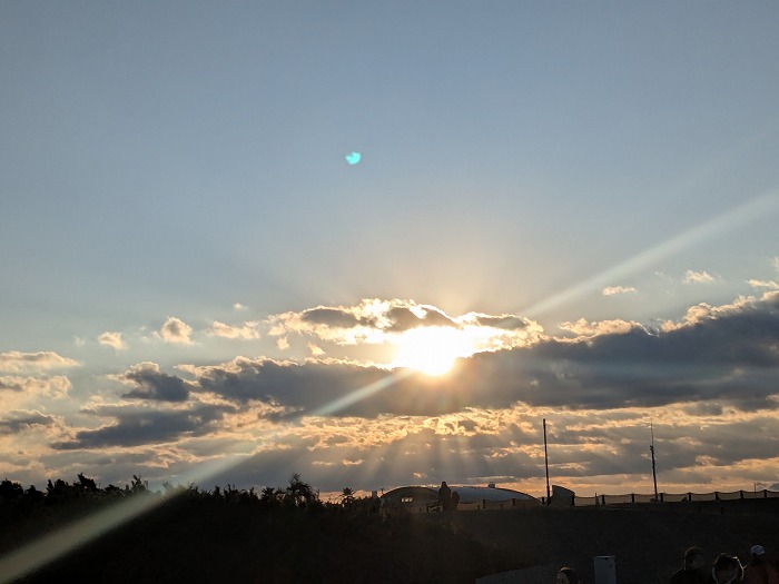 江の島の初日の出レポ｜到着時間・混雑・湘南海岸との比較